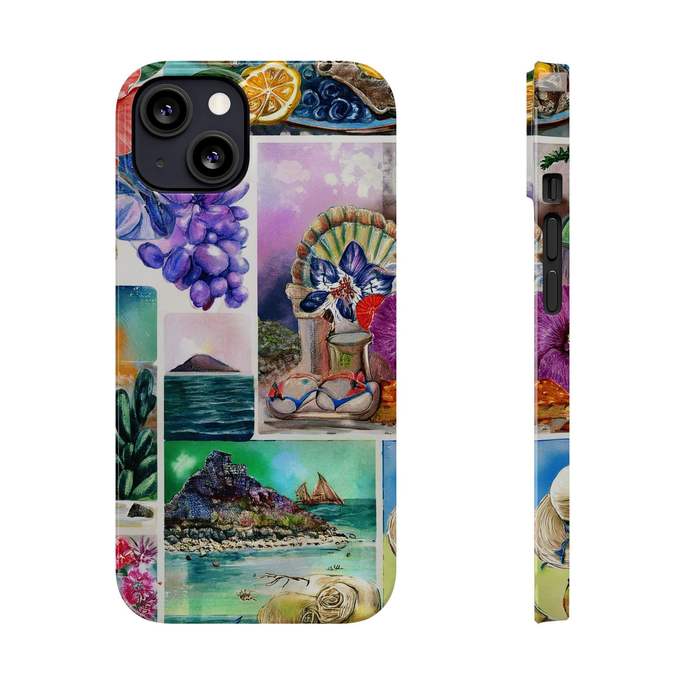 Travel Coquette Collage Slim Cute Phone Cases for Iphone  | iPhone 15 Case | iPhone 15 Pro Max Case, Iphone 14, Iphone 14 Pro Max, Iphone 13