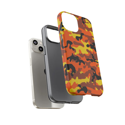 Impact Resistant, Fall camo Camouflage, Cute Phone Cases for Samsung S24, S23, S22, S21, IPhone 15 pro Iphone 14 pro Iphone 13 IPhone 12 Iphone 11