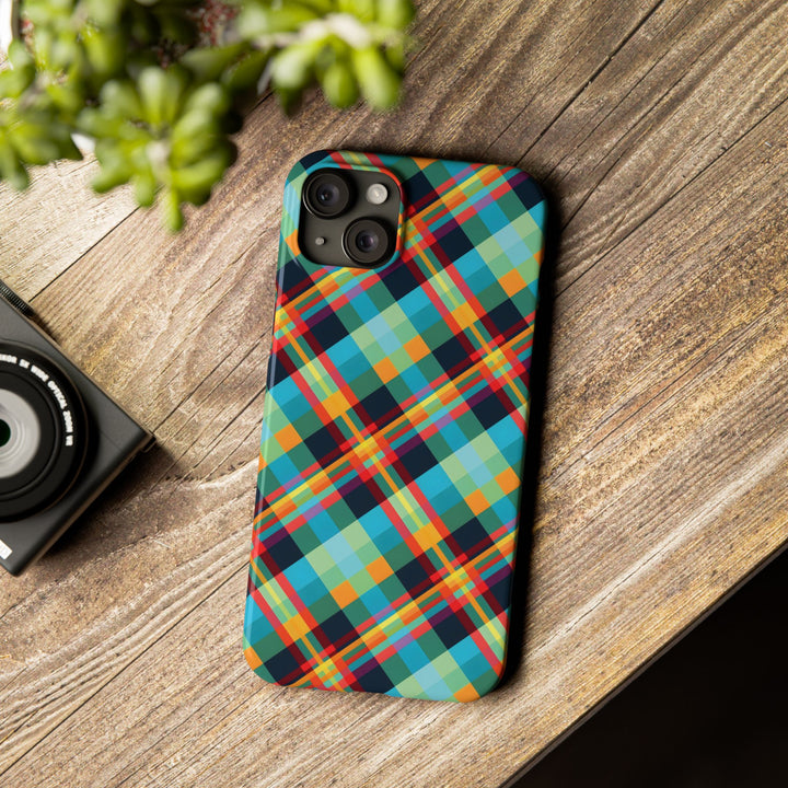 Slim Checkered Plaid Gift for Her Cute Phone Cases for Iphone 16 Pro Max | iPhone 15 Case | iPhone 15 Pro Max Case, Iphone 14, 13, 12, 11, 10, 8, 7 - Studio40ParkLane