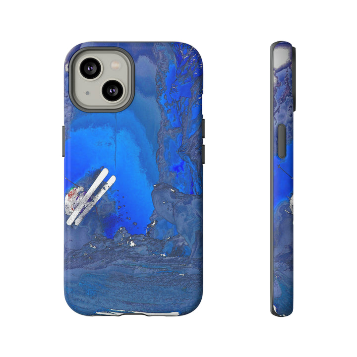 Cute IPhone Case | iPhone 15 Case | iPhone 15 Pro Max Case, Iphone 14 Case, Iphone 14 Pro Max Case IPhone Case for Art Lovers, Skiing Mountain - Studio40ParkLane