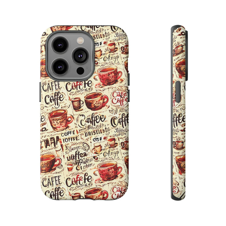 Cute IPhone Case | Paris Coffee Cup, iPhone 15 Case | iPhone 15 Pro Case, Iphone 14 Case, Iphone 14 Pro Max Case, Protective Iphone Case - Studio40ParkLane