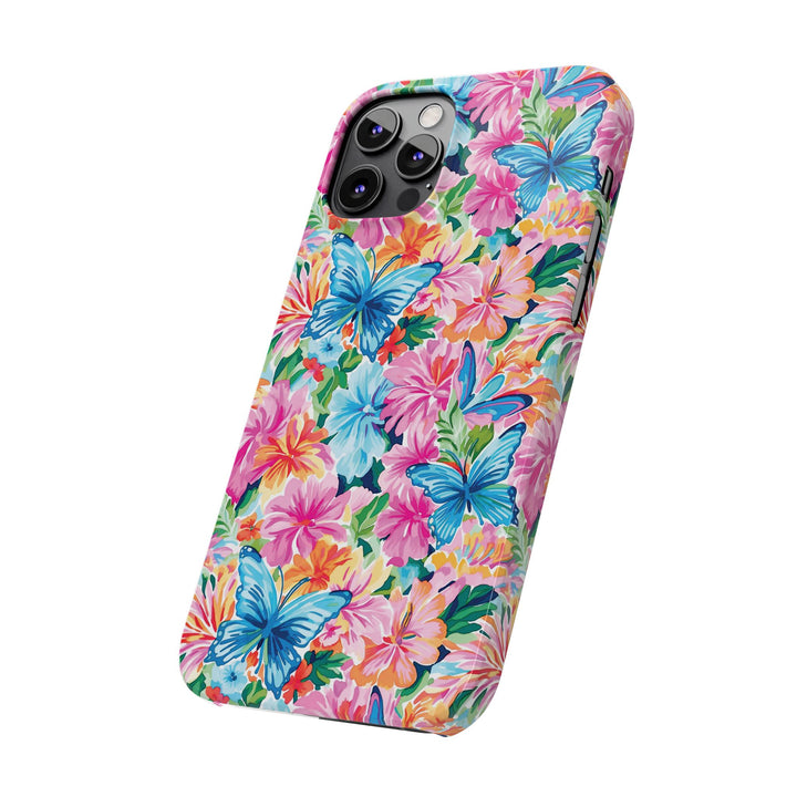 Slim Butterflies Flowers Gift for Her Cute Phone Cases for Iphone 16 Pro Max | iPhone 15 Case | iPhone 15 Pro Max Case, Iphone 14, 13, 12, 11, 10, 8, 7 - Studio40ParkLane