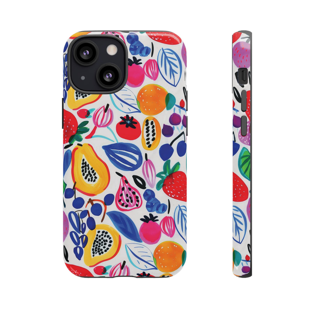Summer Fruit Cute Tough Phone Case - For Apple iPhone Case 17, 16, 15 Pro Max, 14 Plus, 13 Pro, 12, Samsung Galaxy S26, S25, S24 Plus Ultra - Studio40ParkLane