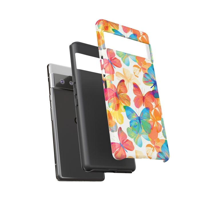 Cute Samsung Case | Cool Iphone Case | Summer Bright Butterflies, Samsung S24, S23, S22, S21, IPhone 15 Case | Iphone 14 Case, Iphone 13 Case - Studio40ParkLane