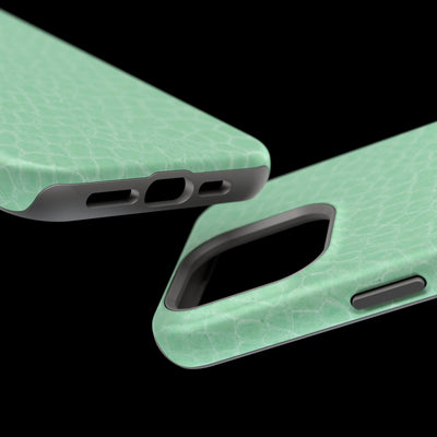 Non Leather Mint Color Pattern Magsafe Cute Phone Case for Iphone Gift for Her, | iPhone 15 Case | iPhone 15 Pro Max Case, Iphone 14, Iphone 14 Pro Max, Iphone 13, Iphone 16 - Studio40ParkLane