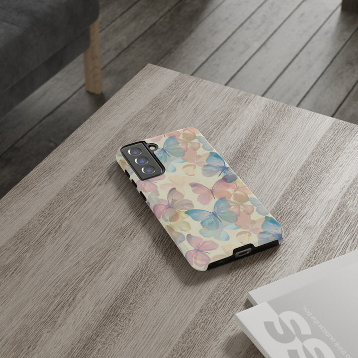 Cute Samsung Case | Cool Iphone Case | Summer Pastel Butterflies, Samsung S24, S23, S22, S21, IPhone 15 Case | Iphone 14 Case, Iphone 13 Case - Studio40ParkLane
