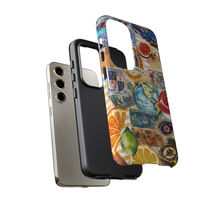 Cute European Summer Collage Phone Case, for IPhone 16 Case | Iphone 15, Iphone 14, IPhone 13 Case, 11 8 7, Samsung Galaxy S24, S23, S22, S21 Extra Protective - Studio40ParkLane