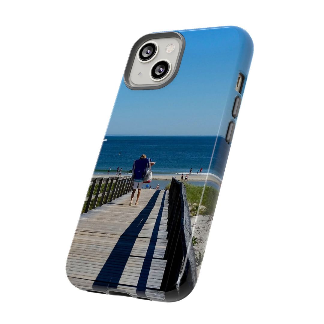 Cute Samsung Case | Cool Iphone Case | Summer Beach Walk, Samsung S24, S23, S22, S21, IPhone 15 Case | Iphone 14 Case, Iphone 13 Case - Studio40ParkLane