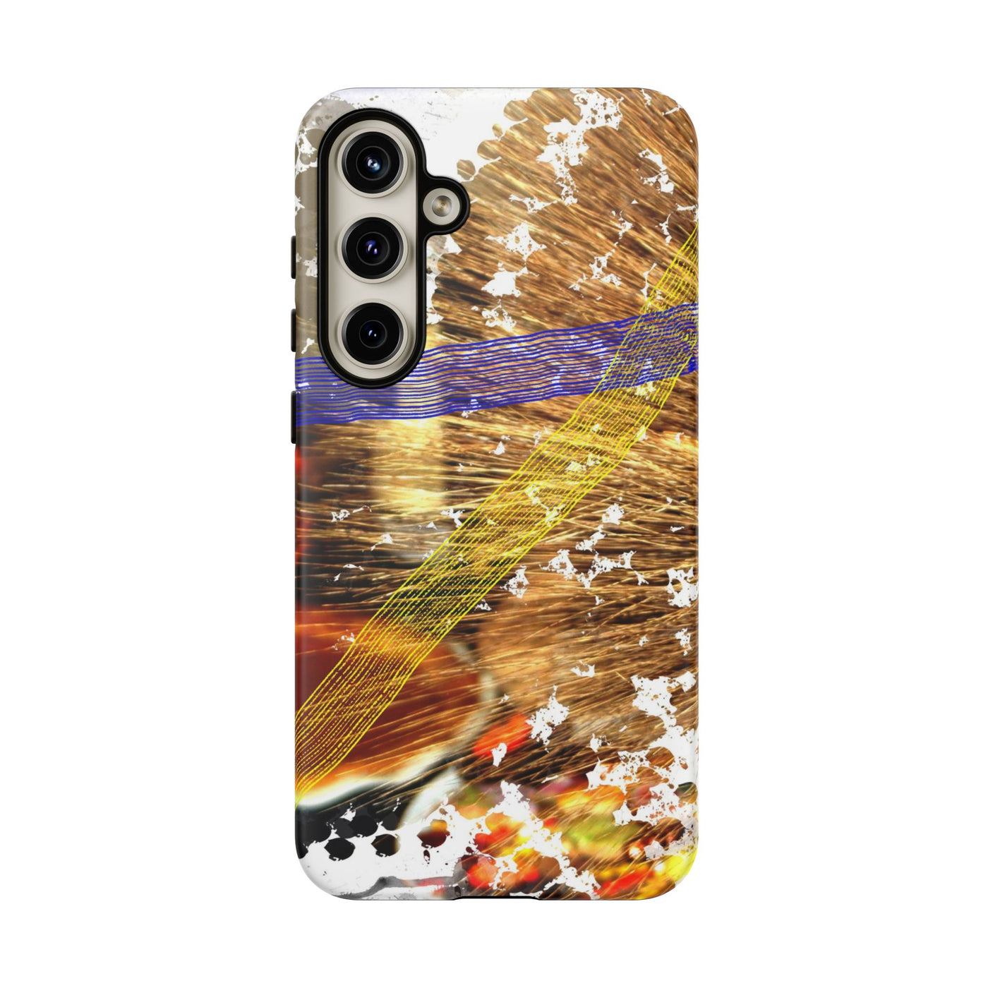 Impact Resistant, Pecan Pie Abstract, Cute Phone Cases for Samsung S24, S23, S22, S21, IPhone 15 pro Iphone 14 pro Iphone 13 IPhone 12 Iphone 11