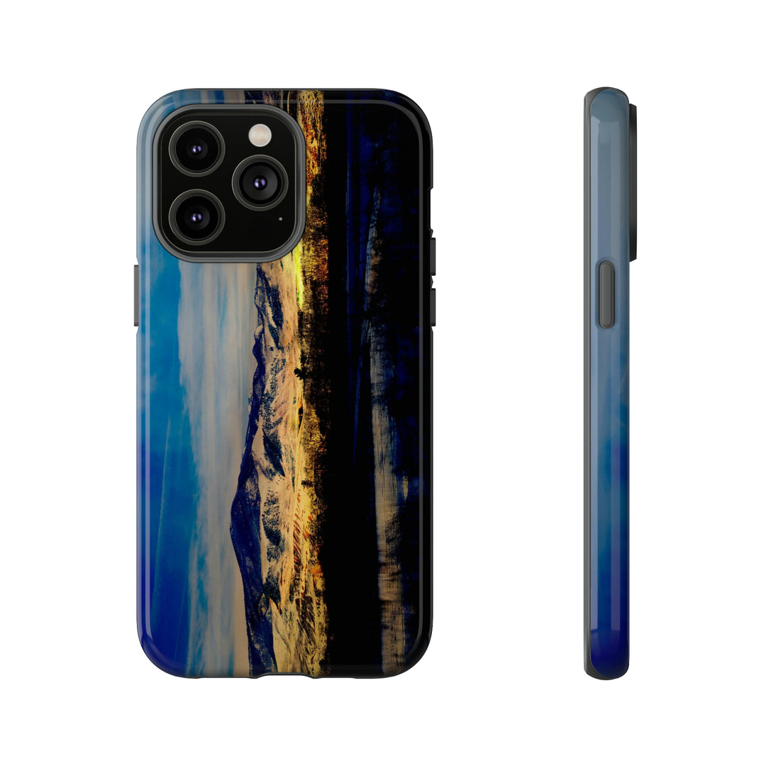 Cute IPhone Case | iPhone 15 Case | iPhone 15 Pro Max Case, Iphone 14 Case, Iphone 14 Pro Max Case IPhone Case for Traveler, Snowy Mountain Night - Studio40ParkLane