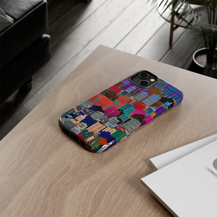 Cute Samsung Case | Cool Iphone Case | Summer City Skyline, Samsung S24, S23, S22, S21, IPhone 15 Case | Iphone 14 Case, Iphone 13 Case - Studio40ParkLane