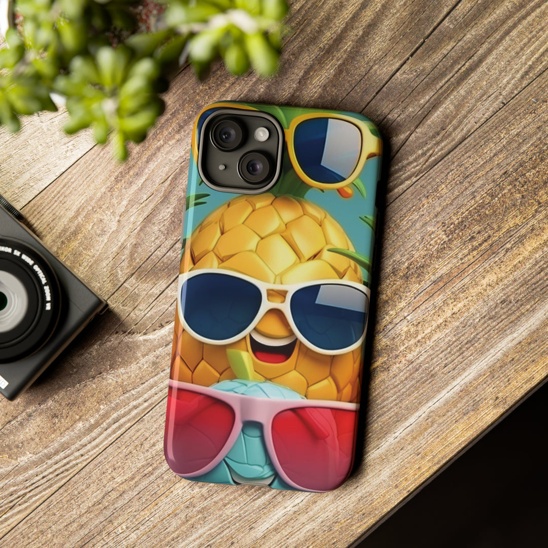 Cute IPhone Case | Summer Pineapple Fruit, iPhone 15 Case | iPhone 15 Pro Case, Iphone 14 Case, Iphone 14 Pro Max Case, Protective Iphone Case - Studio40ParkLane