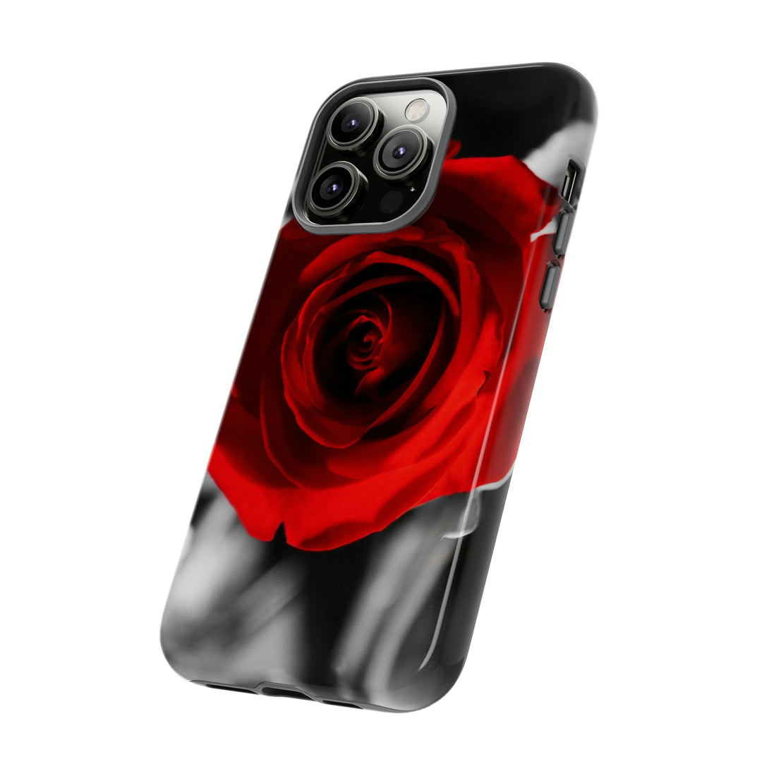 Cute IPhone Case | iPhone 15 Case | iPhone 15 Pro Max Case, Iphone 14 Case, Iphone 14 Pro Max Case IPhone Case for Art Lovers - Red Rose - Studio40ParkLane