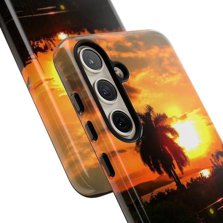 Cute Samsung Case | Cool Iphone Case | Summer Jamaica Pool Sunset, Samsung S24, S23, S22, S21, IPhone 15 Case | Iphone 14 Case, Iphone 13 Case - Studio40ParkLane