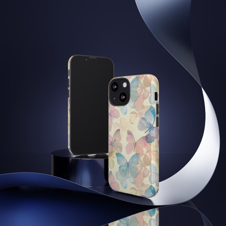 Cute Samsung Case | Cool Iphone Case | Summer Pastel Butterflies, Samsung S24, S23, S22, S21, IPhone 15 Case | Iphone 14 Case, Iphone 13 Case - Studio40ParkLane