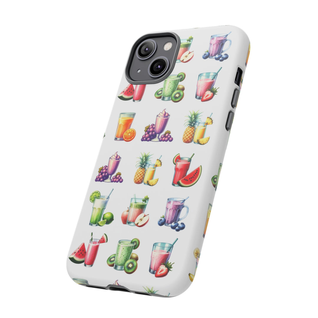 Cute Samsung Case | Cool Iphone Case | Tropical Summer Fruit Cocktail, Samsung S24, S23, S22, S21, IPhone 15 Case | Iphone 14 Case, Iphone 13 Case - Studio40ParkLane