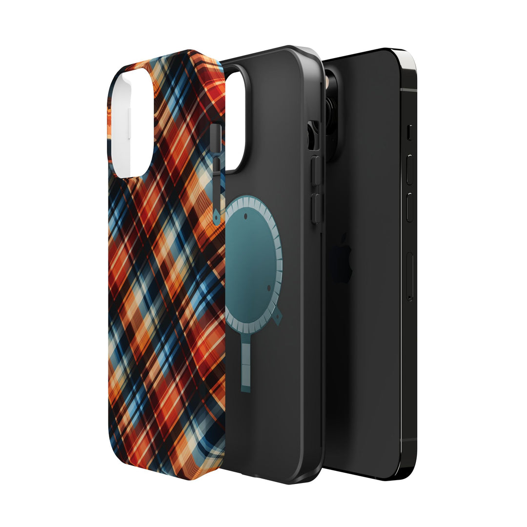 Checkered Plaid Magsafe Gift for Her Cute Phone Case for Iphone, | iPhone 16 | iPhone 15 Pro Max, Iphone 14 Pro Max, 13 12 11 10 9 8 7 - Studio40ParkLane