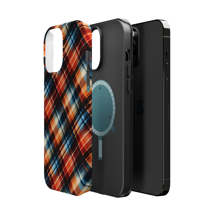 Checkered Plaid Magsafe Gift for Her Cute Phone Case for Iphone, | iPhone 16 | iPhone 15 Pro Max, Iphone 14 Pro Max, 13 12 11 10 9 8 7 - Studio40ParkLane