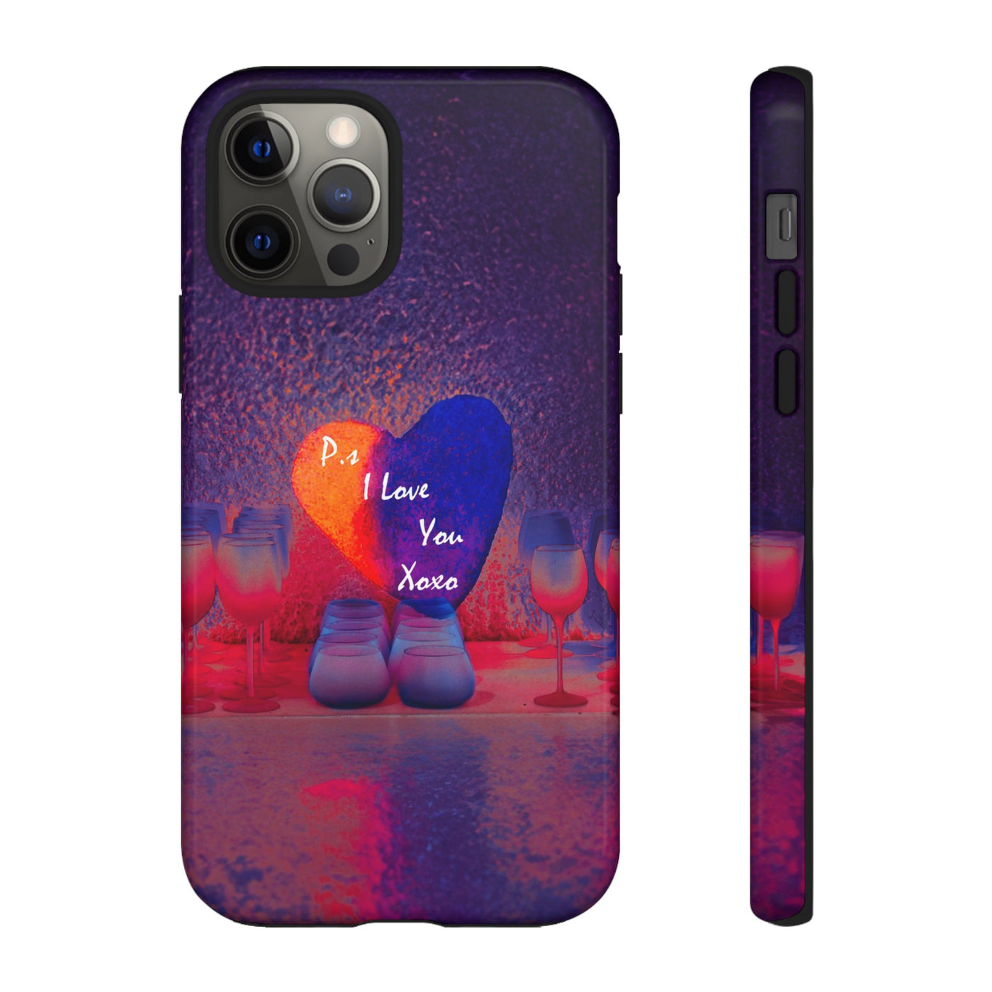 Cute Samsung Case | Cool Iphone Case | PS I love You - Heart, Samsung S24, S23, S22, S21, IPhone 15 Case | Iphone 14 Case, Iphone 13 Case