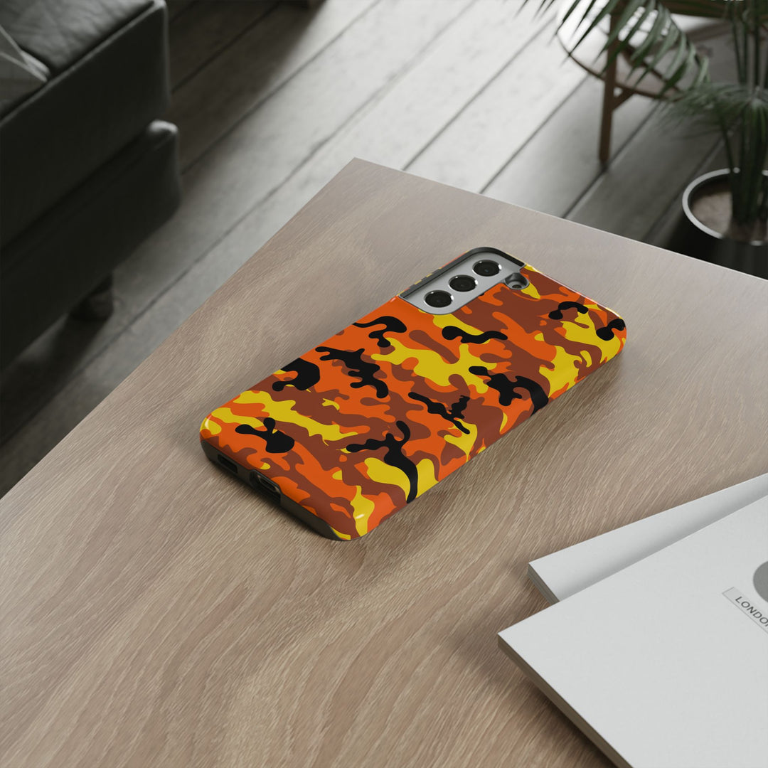 Impact Resistant, Fall camo Camouflage, Cute Phone Cases for Samsung S24, S23, S22, S21, IPhone 15 pro Iphone 14 pro Iphone 13 IPhone 12 Iphone 11 - Studio40ParkLane
