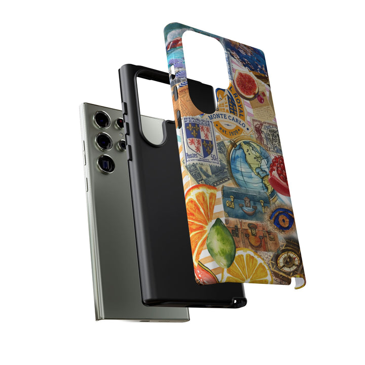 Cute European Summer Collage Phone Case, for IPhone 16 Case | Iphone 15, Iphone 14, IPhone 13 Case, 11 8 7, Samsung Galaxy S24, S23, S22, S21 Extra Protective - Studio40ParkLane