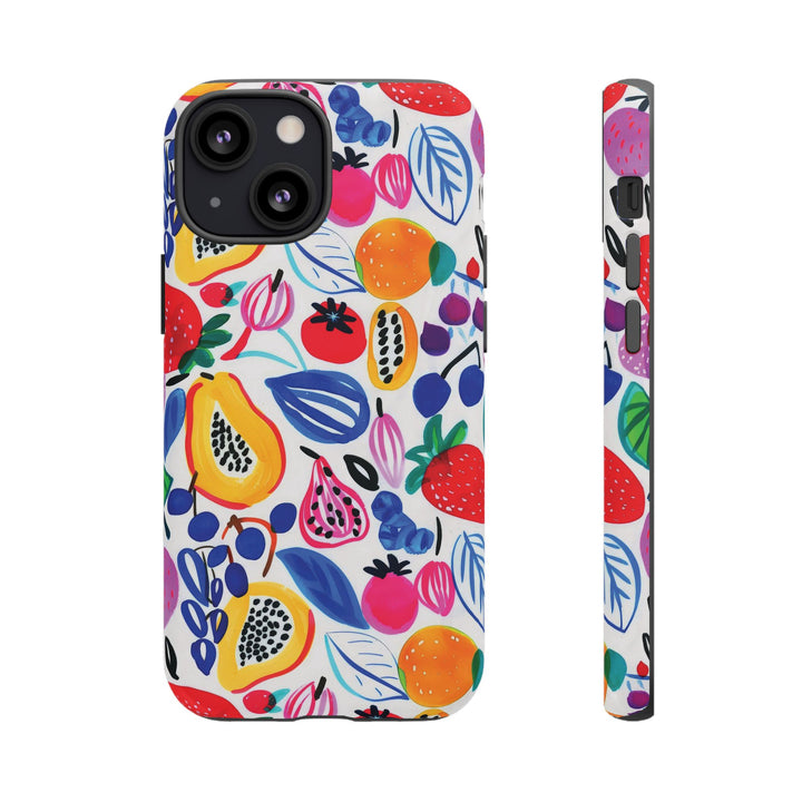 Summer Fruit Cute Tough Phone Case - For Apple iPhone Case 17, 16, 15 Pro Max, 14 Plus, 13 Pro, 12, Samsung Galaxy S26, S25, S24 Plus Ultra - Studio40ParkLane