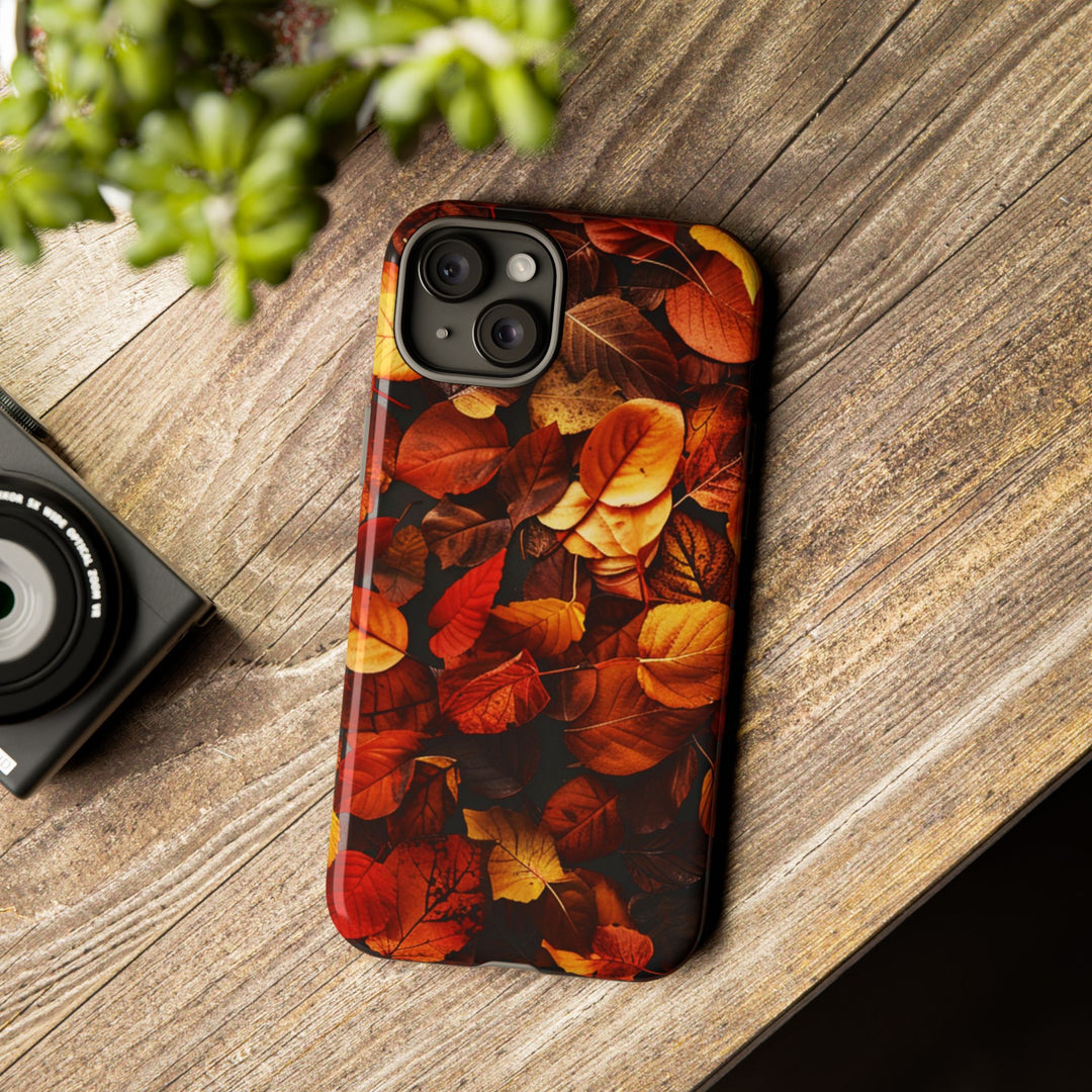 Autumn Fall Leaves Gift for Her Cute Phone Case for, Samsung Galaxy S24, S23, S22, S21, IPhone 16 Case | Iphone 15, Iphone 14, IPhone 13 Case - Studio40ParkLane