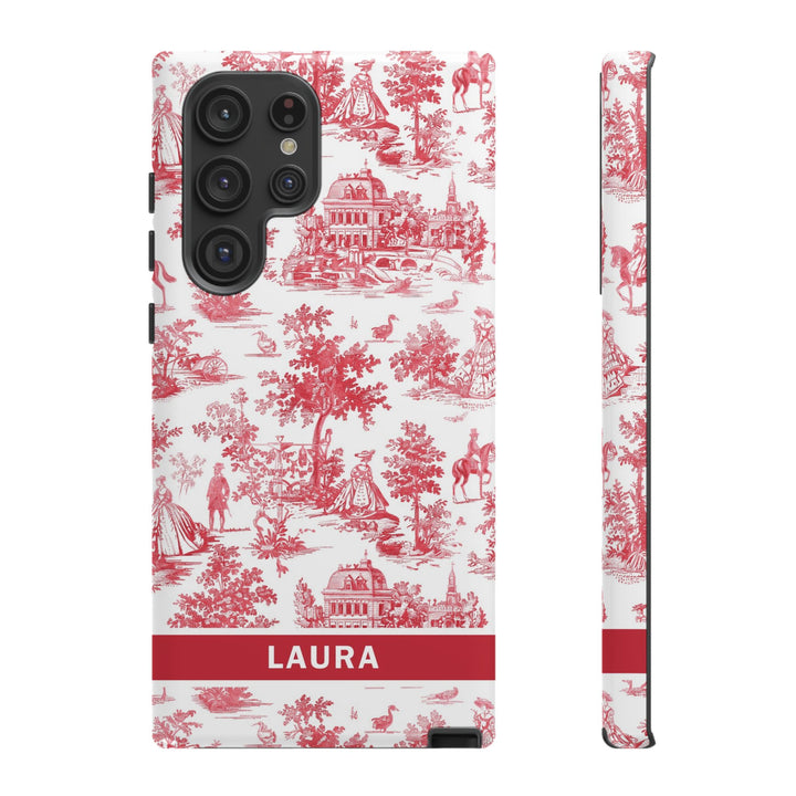 Premium Tough Personalized Initial Custom Gift Cute Phone Cases for Samsung Galaxy S24, S23, S22, S21 Plus, Ultra, Iphone 16, 15, 14 Pro Max - Studio40ParkLane