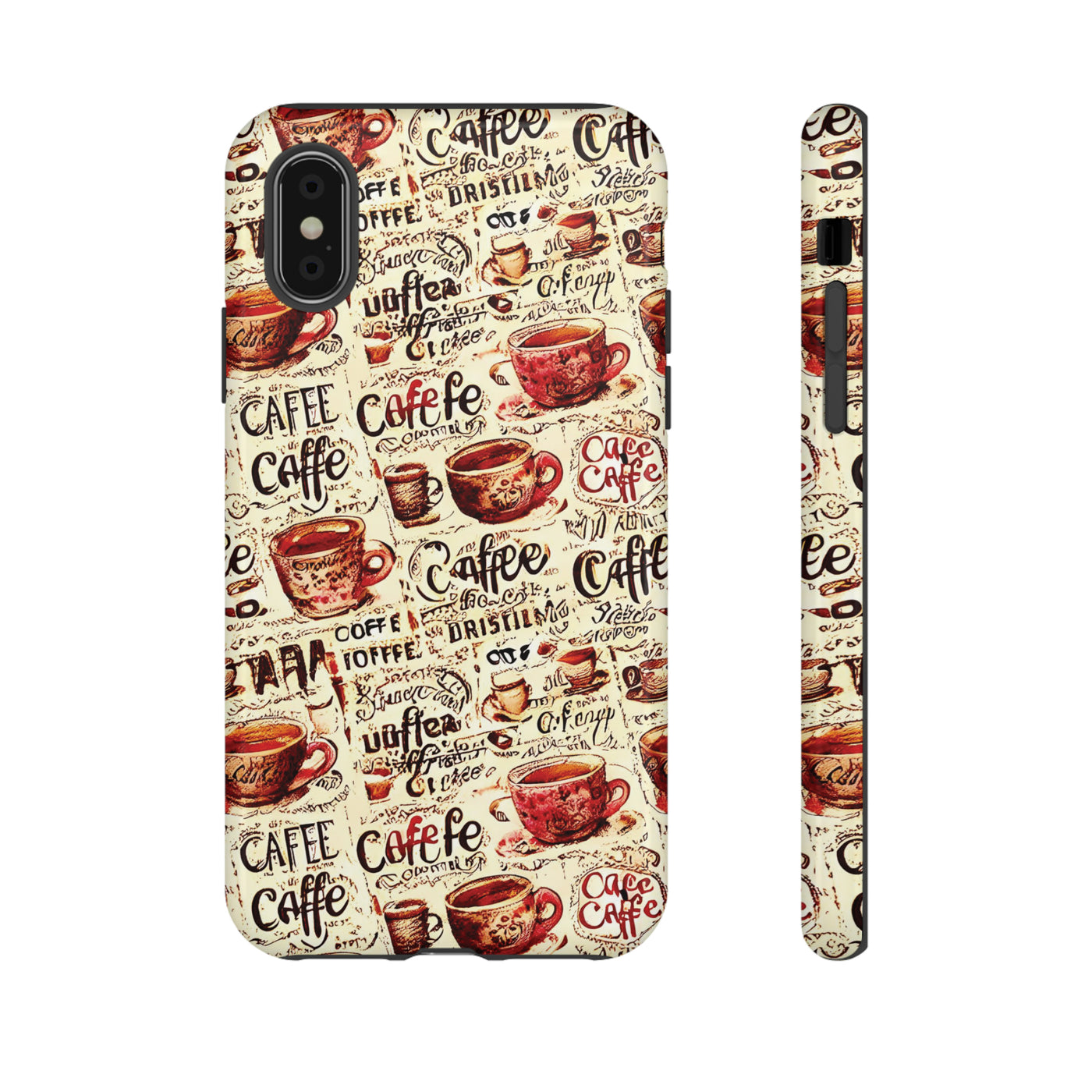 Cute IPhone Case | Paris Coffee Cup, iPhone 15 Case | iPhone 15 Pro Case, Iphone 14 Case, Iphone 14 Pro Max Case, Protective Iphone Case