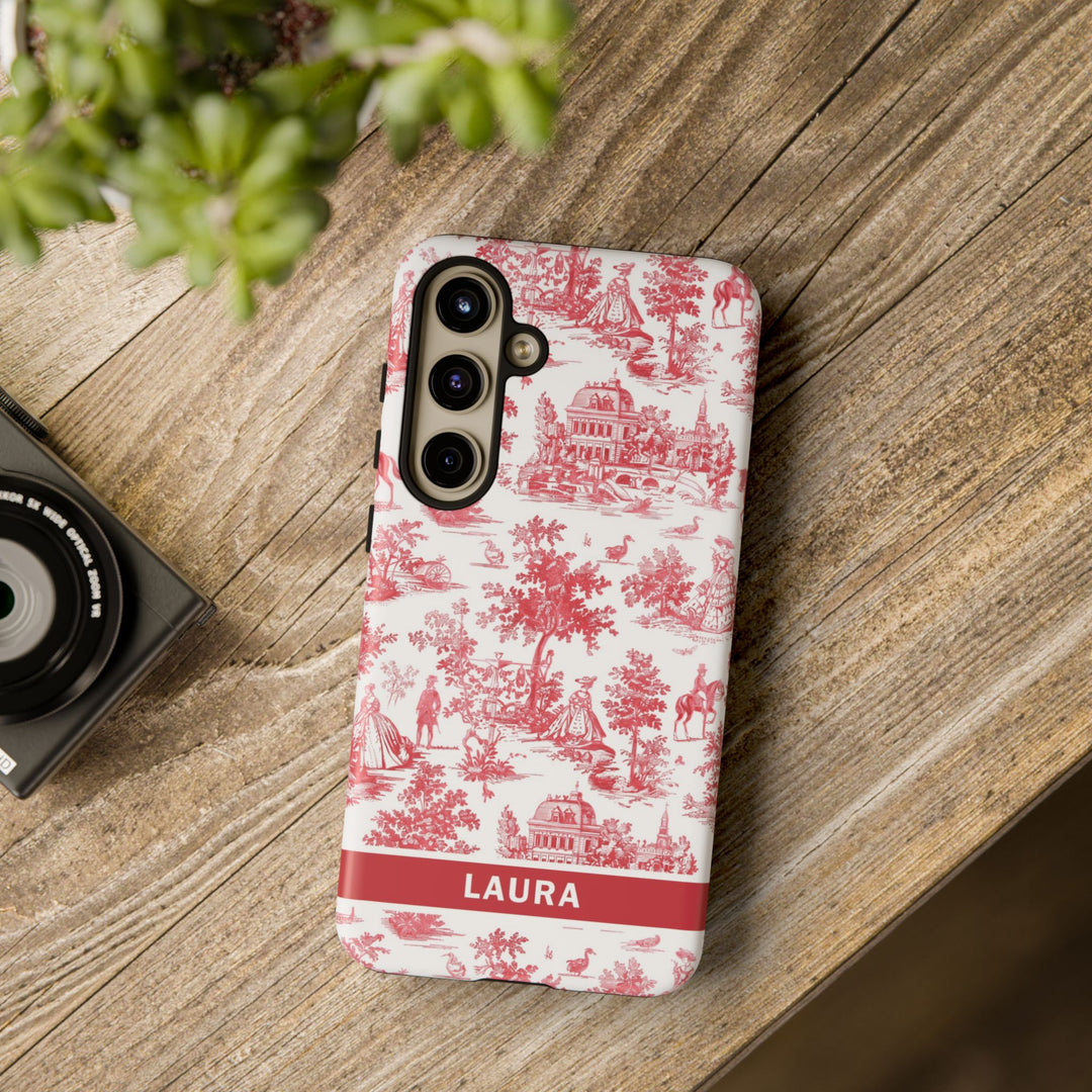 Premium Tough Personalized Initial Custom Gift Cute Phone Cases for Samsung Galaxy S24, S23, S22, S21 Plus, Ultra, Iphone 16, 15, 14 Pro Max - Studio40ParkLane