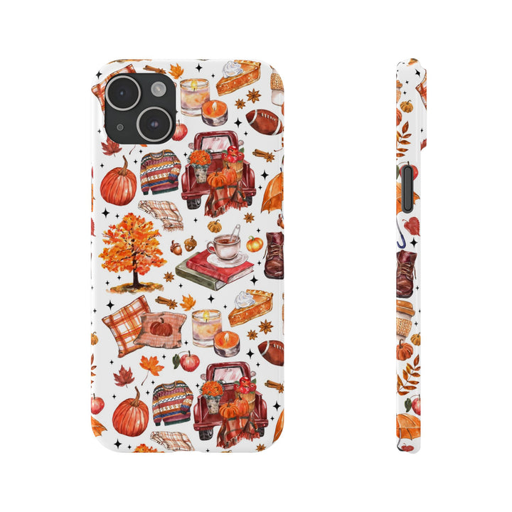 Slim Cute Fall Phone Cases Gift for Her Coquette Collage for Iphone 16 | iPhone 15 Case | iPhone 15 Pro Max Case, Iphone 14 Case, Iphone 13, Slim - Studio40ParkLane