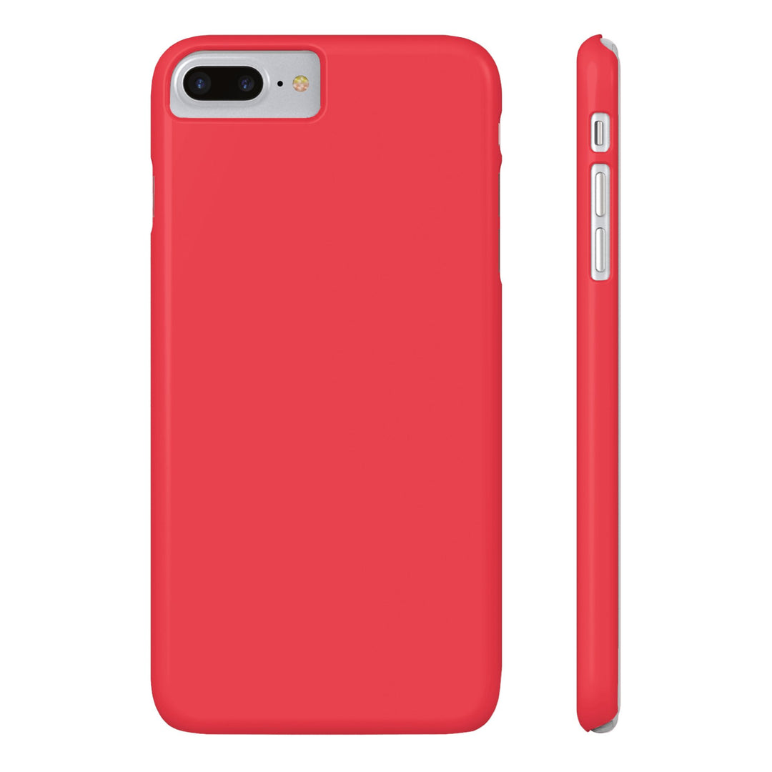 Slim Red Rouge Gift for Her Aesthetic Cute Phone Case for Iphone 16 - | iPhone 15 Pro Max Case | iPhone 14 Case 13 12 11 10 9 8 7 - Studio40ParkLane