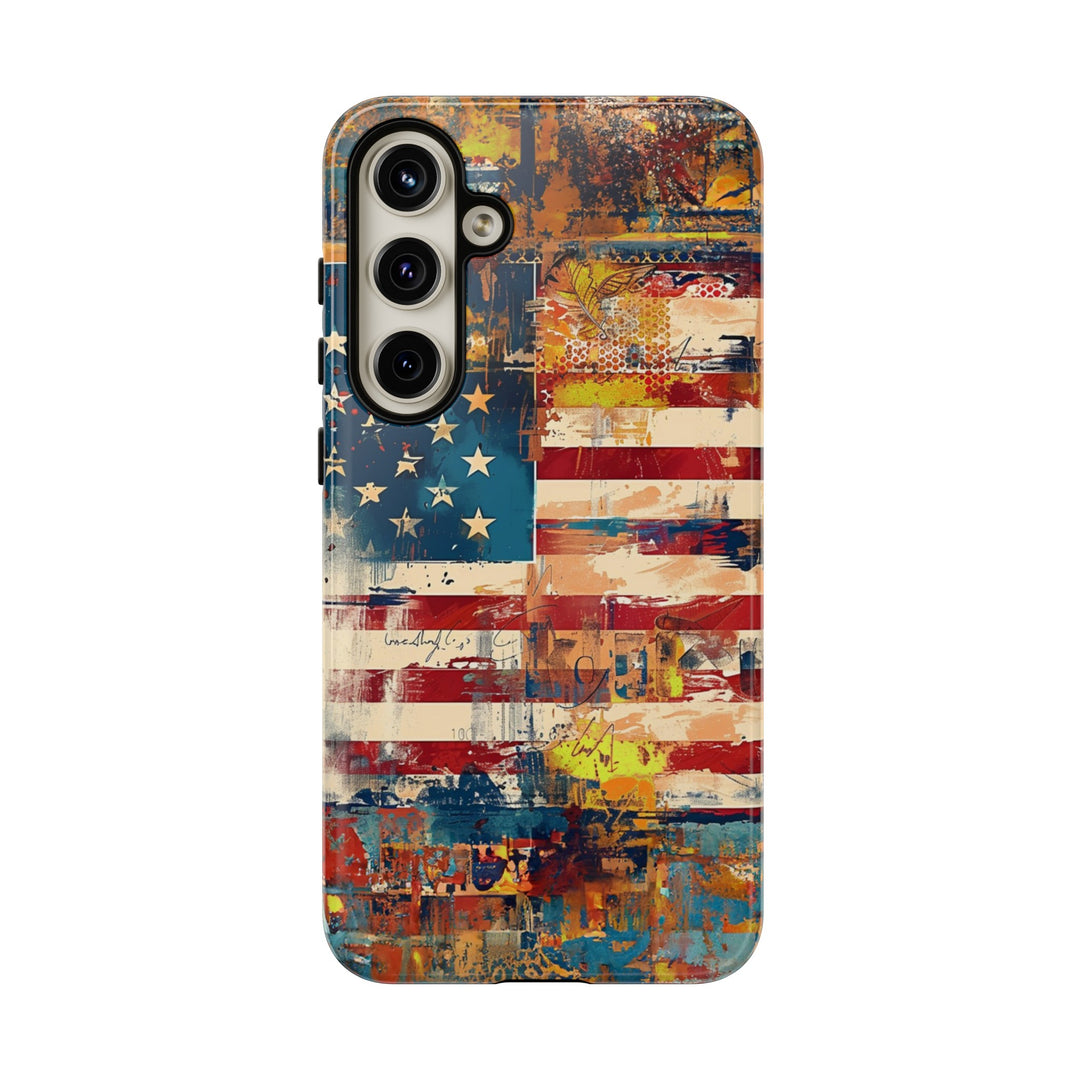 Impact Resistant, American Flag, Cute Phone Cases for Samsung S24, S23, S22, S21, IPhone 15 pro Iphone 14 pro Iphone 13 IPhone 12 Iphone 11 - Studio40ParkLane