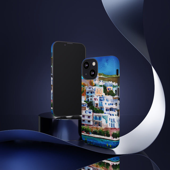 Impact Resistant, Greece House, Cute Phone Cases for Samsung S24, S23, S22, S21, IPhone 15 pro Iphone 14 pro Iphone 13 IPhone 12 Iphone 11 - Studio40ParkLane