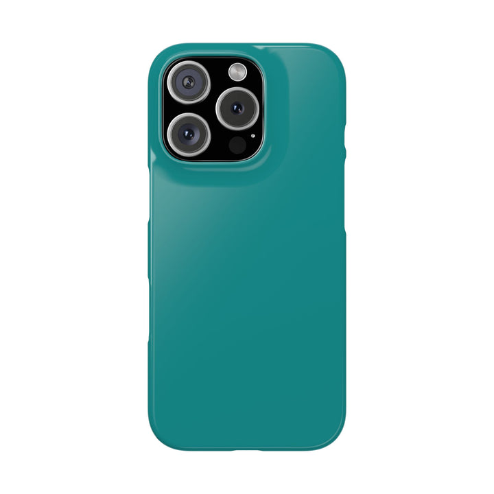 Slim Turquoise Blue Gift for Her Aesthetic Cute Phone Case for Iphone 16 - | iPhone 15 Pro Max Case | iPhone 14 Case 13 12 11 10 9 8 7 - Studio40ParkLane