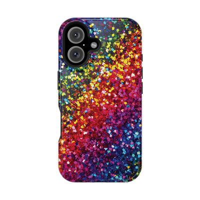 Non Glitter Color Composition Magsafe Cute Phone Case for Iphone Gift for Her,  | iPhone 15 Case | iPhone 15 Pro Max Case, Iphone 14, Iphone 14 Pro Max, Iphone 13, Iphone 16