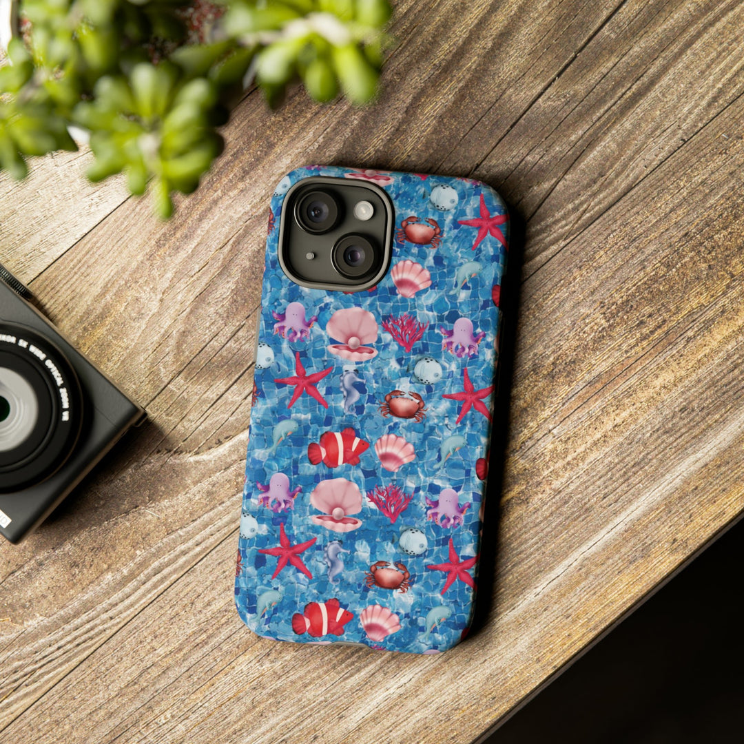Cute IPhone Case | Under The Sea, iPhone 15 Case | iPhone 15 Pro Case, Iphone 14 Case, Iphone 14 Pro Max Case, Protective Iphone Case - Studio40ParkLane