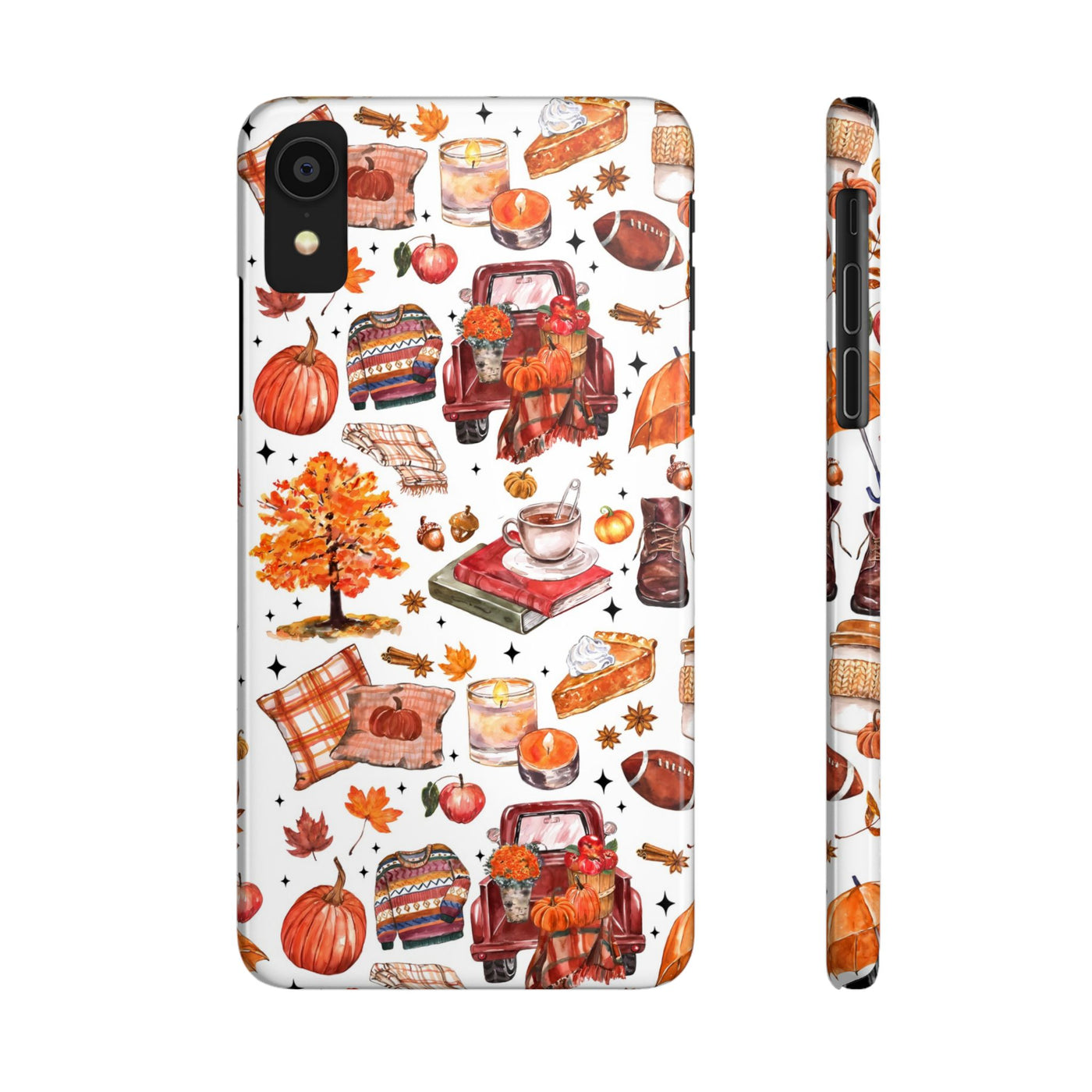 Slim Cute Fall Phone Cases Gift for Her Coquette Collage for Iphone 16 | iPhone 15 Case | iPhone 15 Pro Max Case, Iphone 14 Case, Iphone 13, Slim