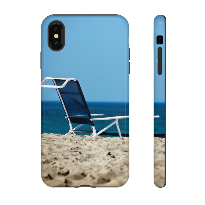 Cute Samsung Case | Cool Iphone Case | Summer Blue Beach Chair, Samsung S24, S23, S22, S21, IPhone 15 Case | Iphone 14 Case, Iphone 13 Case - Studio40ParkLane