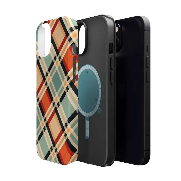 Checkered Plaid Magsafe Gift for Her Cute Phone Case for Iphone, | iPhone 16 | iPhone 15 Pro Max, Iphone 14 Pro Max, 13 12 11 10 9 8 7 - Studio40ParkLane