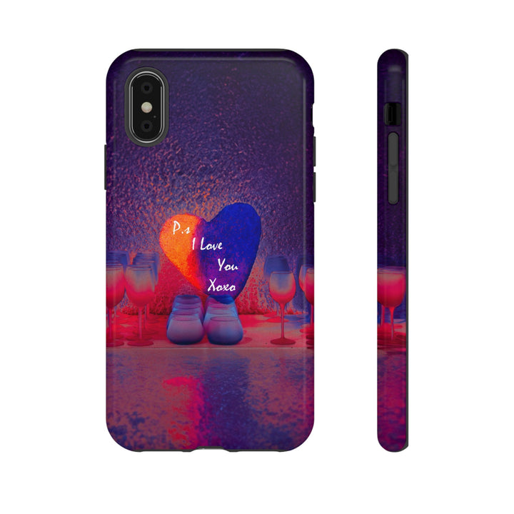 Cute Samsung Case | Cool Iphone Case | PS I love You - Heart, Samsung S24, S23, S22, S21, IPhone 15 Case | Iphone 14 Case, Iphone 13 Case - Studio40ParkLane