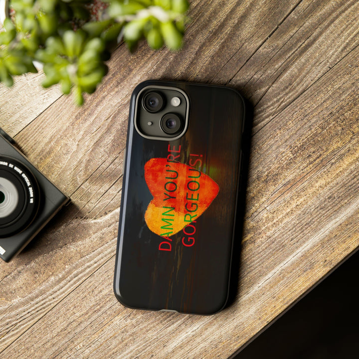 Cute IPhone Case | iPhone 15 Case | iPhone 15 Pro Max Case, Iphone 14 Case, Iphone 14 Pro Max Case IPhone Case for Art Lovers, Heart Sunset - Studio40ParkLane