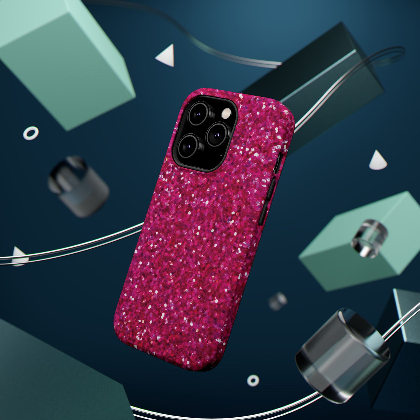 Non Glitter Pink Color Composition Magsafe Cute Phone Case for Iphone Gift for Her,  | iPhone 15 Case | iPhone 15 Pro Max Case, Iphone 14, Iphone 14 Pro Max, Iphone 13, Iphone 16