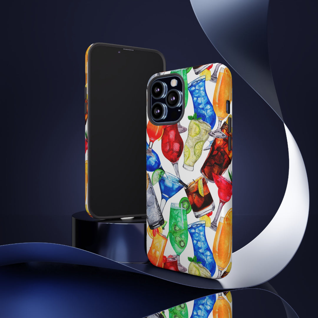 Cute Samsung Case | Cool Iphone Case | Summer Fruit Cocktail, Samsung S24, S23, S22, S21, IPhone 15 Case | Iphone 14 Case, Iphone 13 Case - Studio40ParkLane