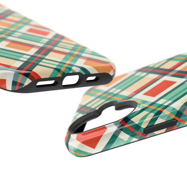 Checkered Plaid Magsafe Gift for Her Cute Phone Case for Iphone, | iPhone 16 | iPhone 15 Pro Max, Iphone 14 Pro Max, 13 12 11 10 9 8 7 - Studio40ParkLane