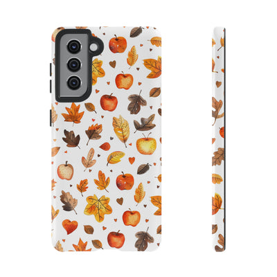 Autumn Fall Leaves Gift for Her Cute Phone Case for, Samsung Galaxy S24, S23, S22, S21, IPhone 16 Case | Iphone 15, Iphone 14, IPhone 13 Case