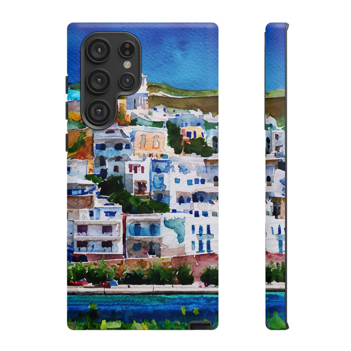 Impact Resistant, Greece House, Cute Phone Cases for Samsung S24, S23, S22, S21, IPhone 15 pro Iphone 14 pro Iphone 13 IPhone 12 Iphone 11 - Studio40ParkLane