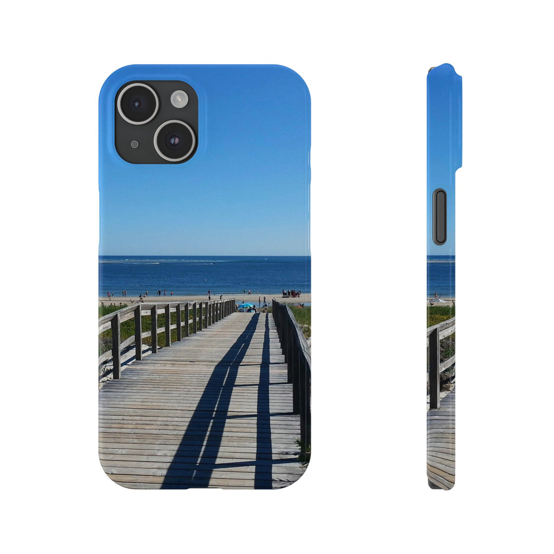 Slim Cute Phone Cases for Iphone - | iPhone 15 Case | iPhone 15 Pro Max Case, Iphone 14 Case, Iphone 14 Pro Max, Iphone 13, Summer Beach Walk - Studio40ParkLane