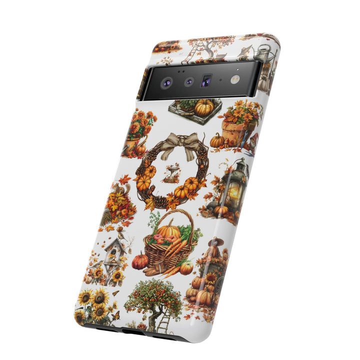 Impact Resistant, Fall Leaves Collage, Cute Phone Cases for Samsung S24, S23, S22, S21, IPhone 15 pro Iphone 14 pro Iphone 13 IPhone 12 Iphone 11 - Studio40ParkLane