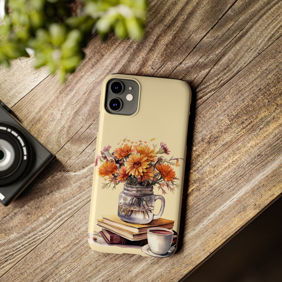 Slim Fall Autumn Leaves Cute Phone Cases for Iphone 16 | iPhone 15 Case | iPhone 15 Pro Max Case, Iphone 14, Iphone 14 Pro Max, Iphone 13, Slim Mom Dad Gift - Studio40ParkLane